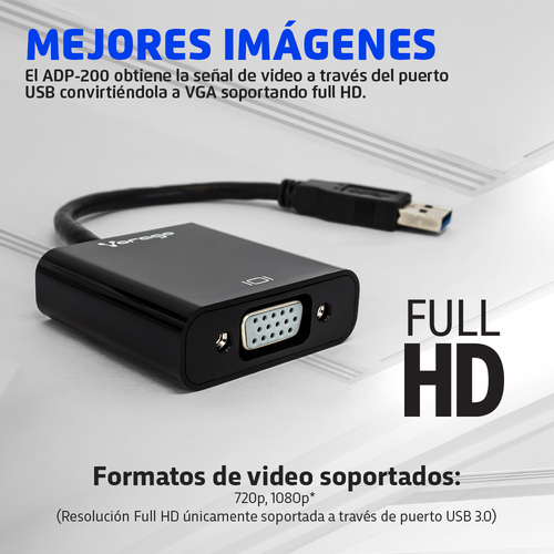 Adaptador USB VORAGO ADP-200