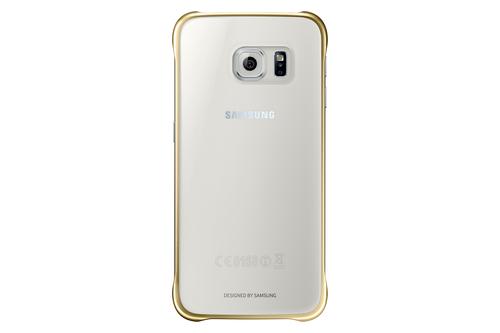 Samsung EF-QG920B mobile phone case Cover Gold, Transparent