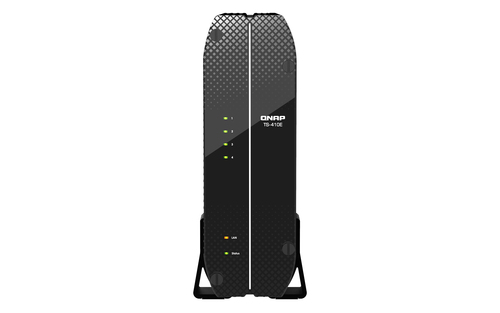 QNAP TS-410E NAS Tower Процессор Intel® Celeron® J6412 8 GB 0 TB QNAP QTS Черный