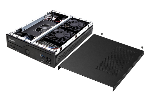 Shuttle XPC slim DH610 - Barebone, afbeelding 6