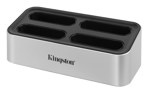 Kingston Technology Workflow Station USB 3.2 Gen 2 (3.1 Gen 2) Type-C Черный, Серебристый