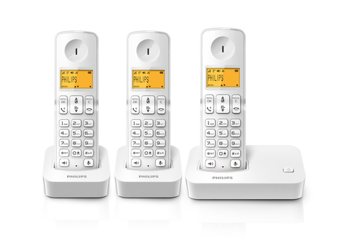 Philips B1803W/FR telephone DECT telephone Caller ID White – image 2