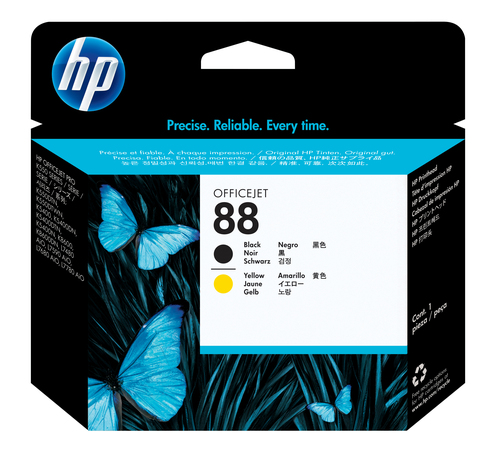 HP Cabezal de impresión magenta y cian HP 88 Officejet con tecnología de impresión HP Smart – image 1
