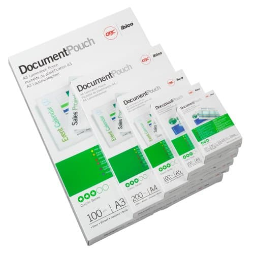 GBC Card Laminating Pouch - 100-pack - glossy - 54 x 86 mm - lamination pouches – Foto 3 von 3