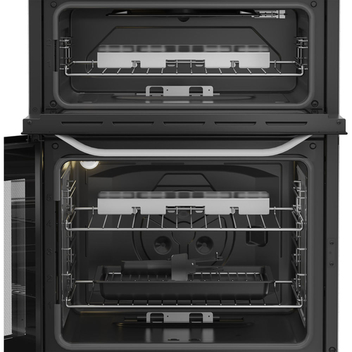 Hotpoint HDG6GDCW 60cm wide Double Oven Gas Cooker - White - image 4