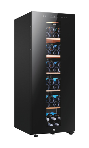 Haier Wine Bank 50 Series 5 HWS66GGE Compressor wine cooler Freestanding Black 66 bottle(s) – image 4