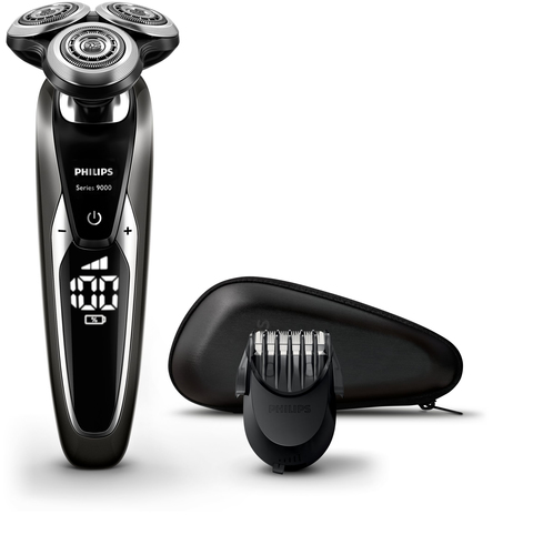 Philips SHAVER Series 9000 S9721/41R1 men's shaver Rotation shaver Trimmer Black