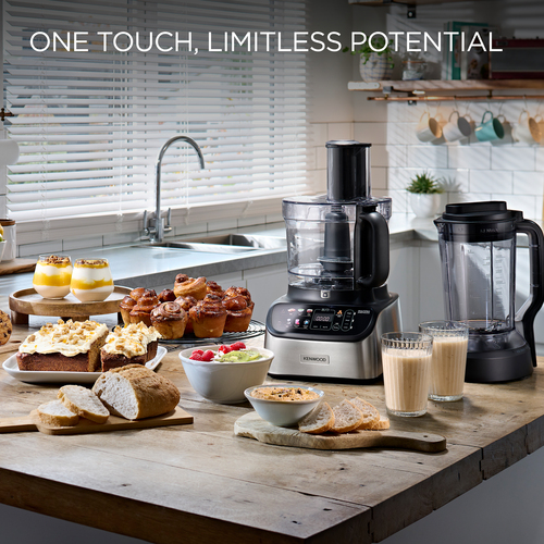Kenwood OneTouch Food Processor & Blender in Silver Silver - image 8