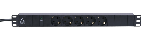 Lanview LVR261816S power distribution unit (PDU) 5 AC outlet(s) 1U Black