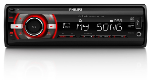 Philips CarStudio CE133/00 car media receiver Black – image 2