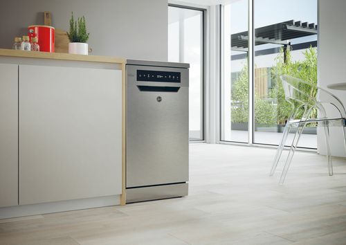 Hoover H-Dish 500 HF0C3SB0FX-80 Wifi Connected Slimline Dishwasher - Stainless Steel - C Rated, Stainless Steel - image 5