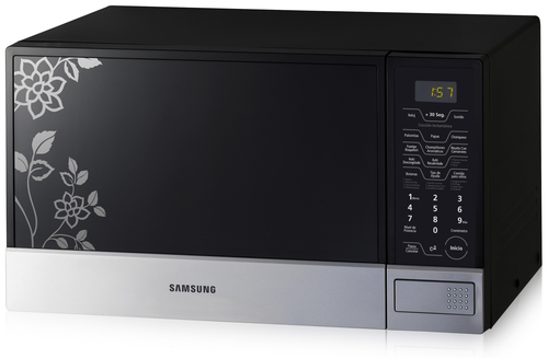 Samsung AME8113STP microwave Black, Silver – image 2