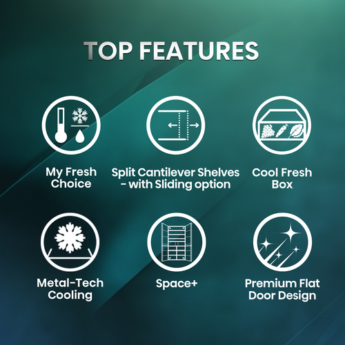 Hisense PureFlex RQ5P640SSSD Wifi Connected Total No Frost American Fridge Freezer - Stainless Steel - D Rated, Stainless Steel - image 3
