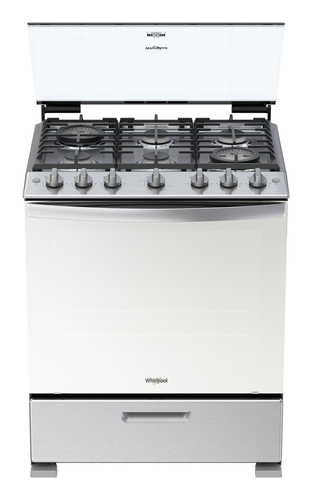 Whirlpool LWFR5100S cooker Freestanding cooker Gas Stainless steel