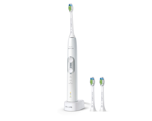 Philips Sonicare HX6877/38 electric toothbrush Adult Sonic toothbrush Silver, White