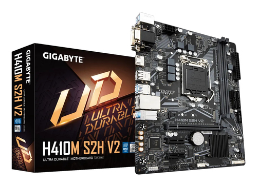GIGABYTE H410M S2H V2 материнская плата Intel H470 Express LGA 1200 (Socket H5) Микро ATX