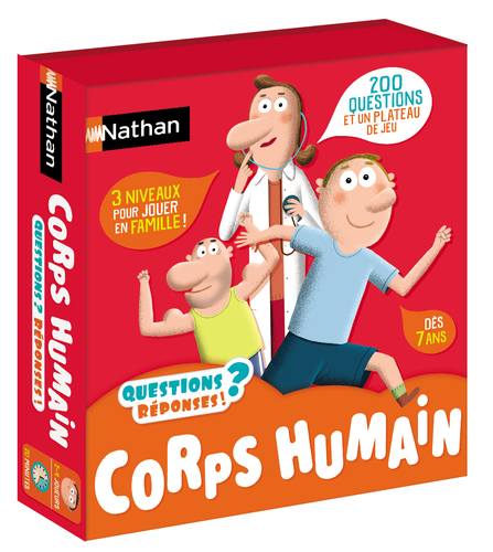 Questions/Réponses 31506 настольная игра Question - Réponse Le corps humain Board game Trivia