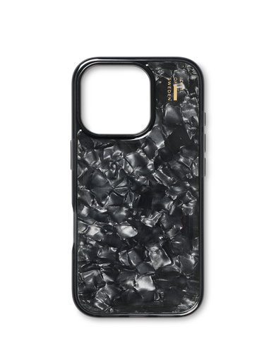 iDeal of Sweden Pearlised Case iPhone 16 Pro Black