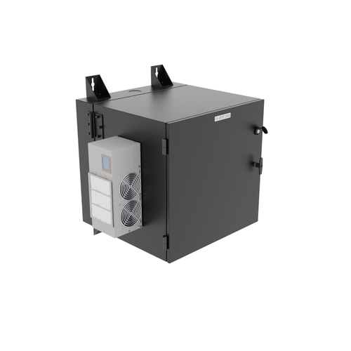Vertiv GL24N12-24-B-AC13 rack cabinet 12U Wall mounted rack Black