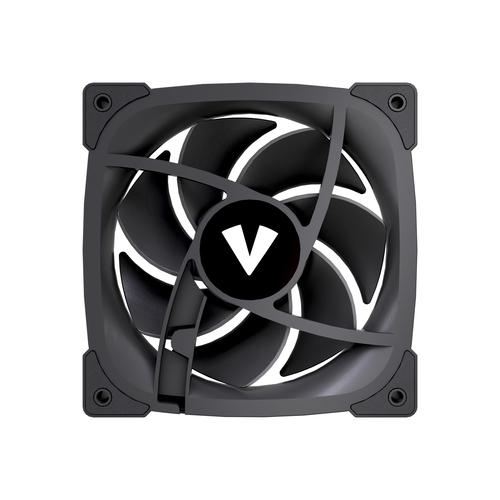 VIDA Stealth 120mm ARGB PWM Case Fan, Hydraulic Bearing, Outer Ring Lighting, 600-1500 RPM, Black – image 9