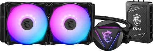 MSI MAG CORELIQUID 240RH CPU AIO Cooler + Hub '240mm Radiator, ARGB Hub – image 2