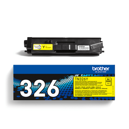 Brother TN-326Y Toner Cartridge High Yield Yellow TN326Y - image 4