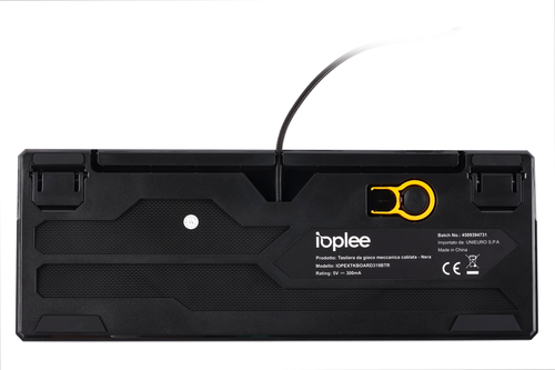 IOPLEE 319BTR keyboard Universal USB QWERTY Italian Black – image 8