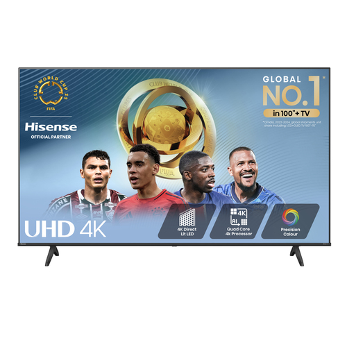 Hisense 75A6NTUK TV 190.5 cm (75") 4K Ultra HD Smart TV Wi-Fi Black 350 cd/m² – image 1