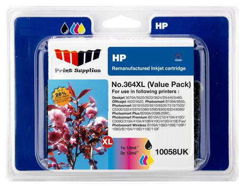 MM 10058UK ink cartridge 1 pc(s) Standard Yield Black, Cyan, Magenta, Yellow