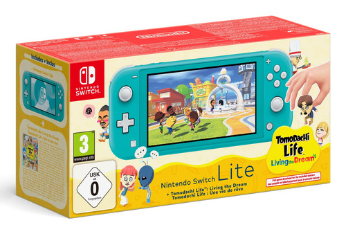 Nintendo Switch Lite + Tomodachi Life