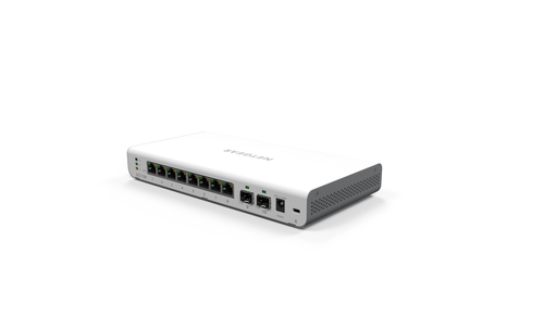 NETGEAR GC110P Managed Gigabit Ethernet (10/100/1000) Power over Ethernet (PoE) Grey – image 2