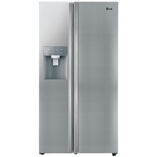 LG GS9167AVPZ side-by-side refrigerator Freestanding Platinum