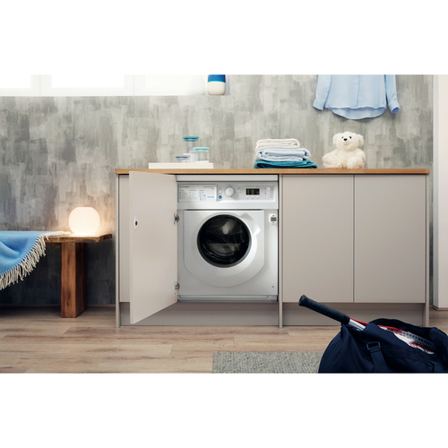 Indesit BI Wmil 71252 UK N Integrated 7 kg 1200 Spin Washing Machine, White - image 8