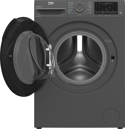 Beko EnergySpin™ BM3DT68342A 8Kg/5Kg Washer Dryer with 1400 rpm - Anthracite - D Rated [Wash&Dry], A Rated [Wash Only], Grey - image 3