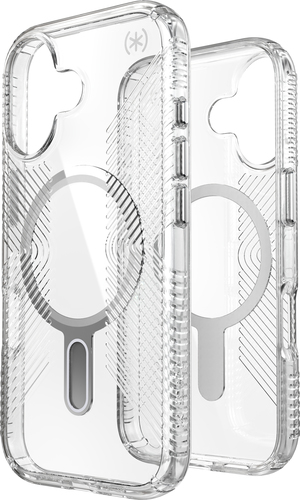 Speck Presidio Perfect Clear Grip + ClickLock Apple iPhone 17 Clear - with Microban – image 3