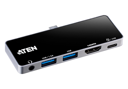 ATEN USB-C Travel Dock with Power Pass-Through – image 4