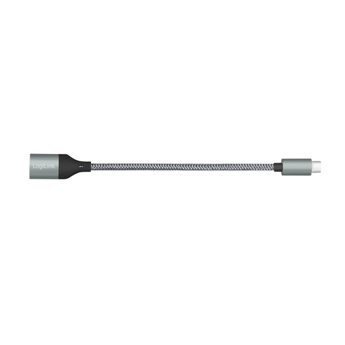 LogiLink CU0106 USB-kabel 0,15 m USB 3.2 Gen 1 (3.1 Gen 1) USB C USB A Grijs, afbeelding 2
