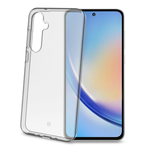 Celly Gelskin Beskyttelsescover til Samsung Galaxy A55 5G Transparent – billede 3