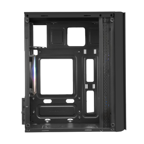 Mars Gaming MC300 Micro ATX Tempered Glass PC Case 3xFRGB Fan Black – image 5
