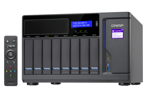 QNAP TVS-882BRT3 NAS Tower Intel® Core™ i7 i7-7700 – image 4