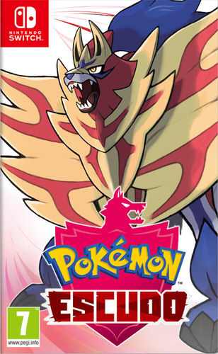 Nintendo Pokémon Bouclier Стандартная Немецкий, Английский, Корейский, Испанский, Французский, Итальянский язык, Японский Nintendo Switch
