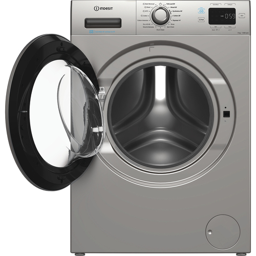 Indesit IP946SPUSHGO 9kg 1400 Spin Washing Machine in Silver A Rated A - image 6
