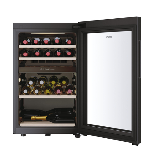 Haier Wine Bank 50 Series 7 HWS42GDAU1 Compressor wine cooler Freestanding Black 42 bottle(s) – image 3