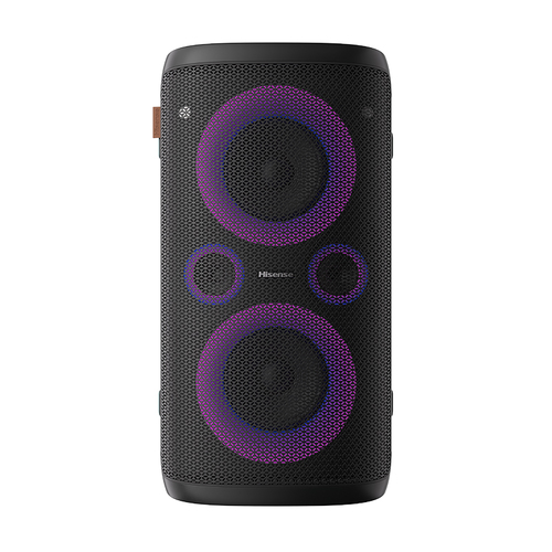 Hisense PartyRocker One HP100 Party speaker Черный, Зеленый 300 W