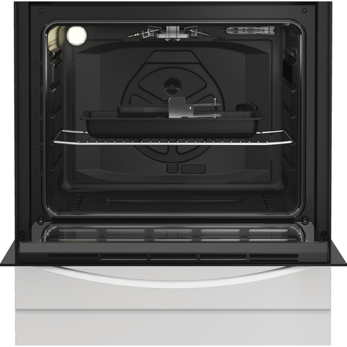 Indesit I6GGMMWUK 60cm Single Oven Gas Cooker in White 4 Gas Burners 6 - image 7
