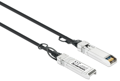 INTELLINET SFP+ 10G Passives DAC Twinax-Kabel 0,5m HPE-komp., afbeelding 2