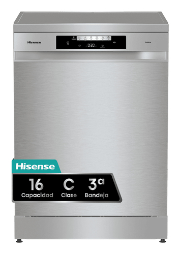 Hisense HS643C90X dishwasher Freestanding 16 place settings