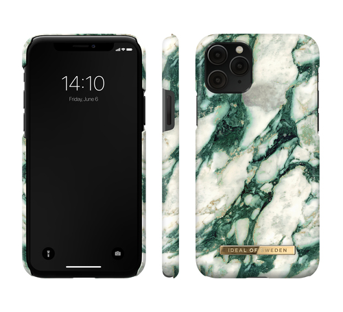 iDeal of Sweden Printed Case iPhone 11P/XS/X Calacatta Emrld Mrb – image 2