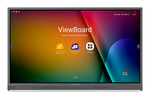 ViewSonic ViewBoard IFP6552-2F EDLA 65” 4K Interactive Display public display, afbeelding 4