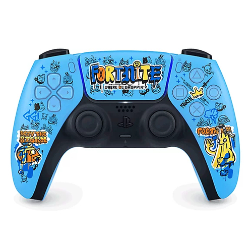 Sony Interactive Entertainment DualSense V2 - FORTNITE Limited Edition Синий, Разноцветный Bluetooth/USB Геймпад Аналоговый/цифровой Android, MAC, ПК, PlayStation 5, iOS
